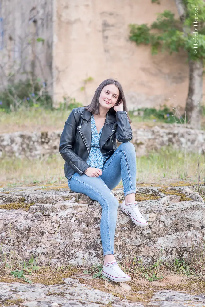 Séance photo de portrait dans le Var, séance offerte par des parents pour leurs filles.