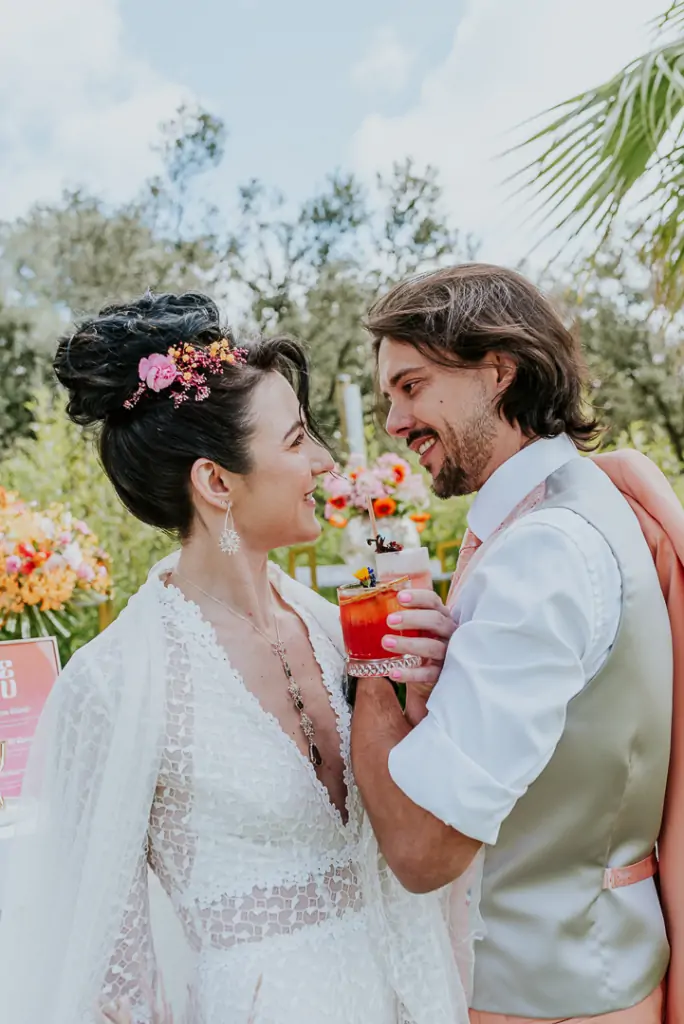 Disco bloom wedding Var