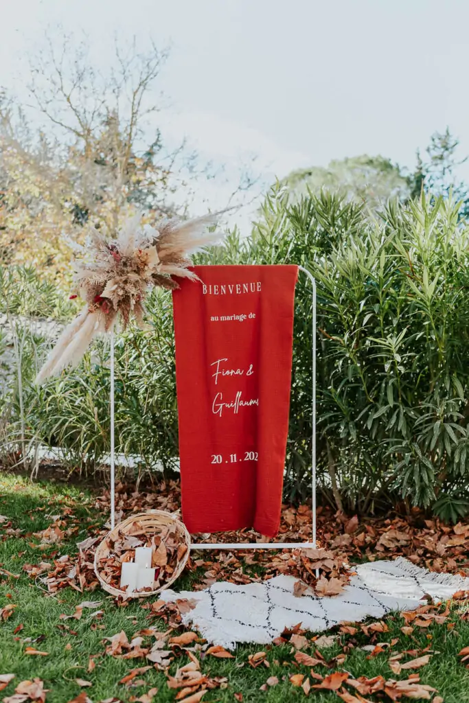 Mariage en automne Var