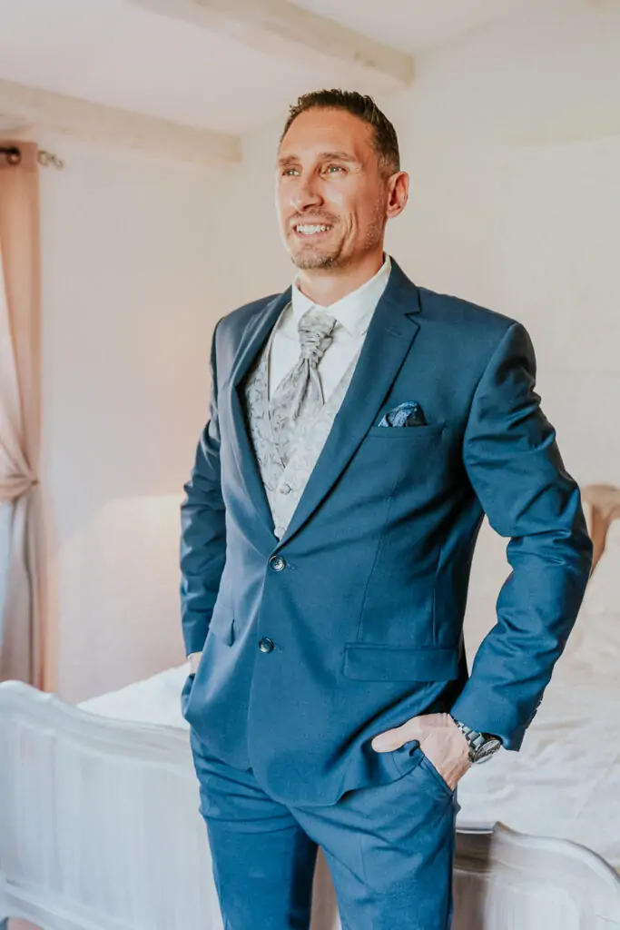Photographe de mariage en hiver