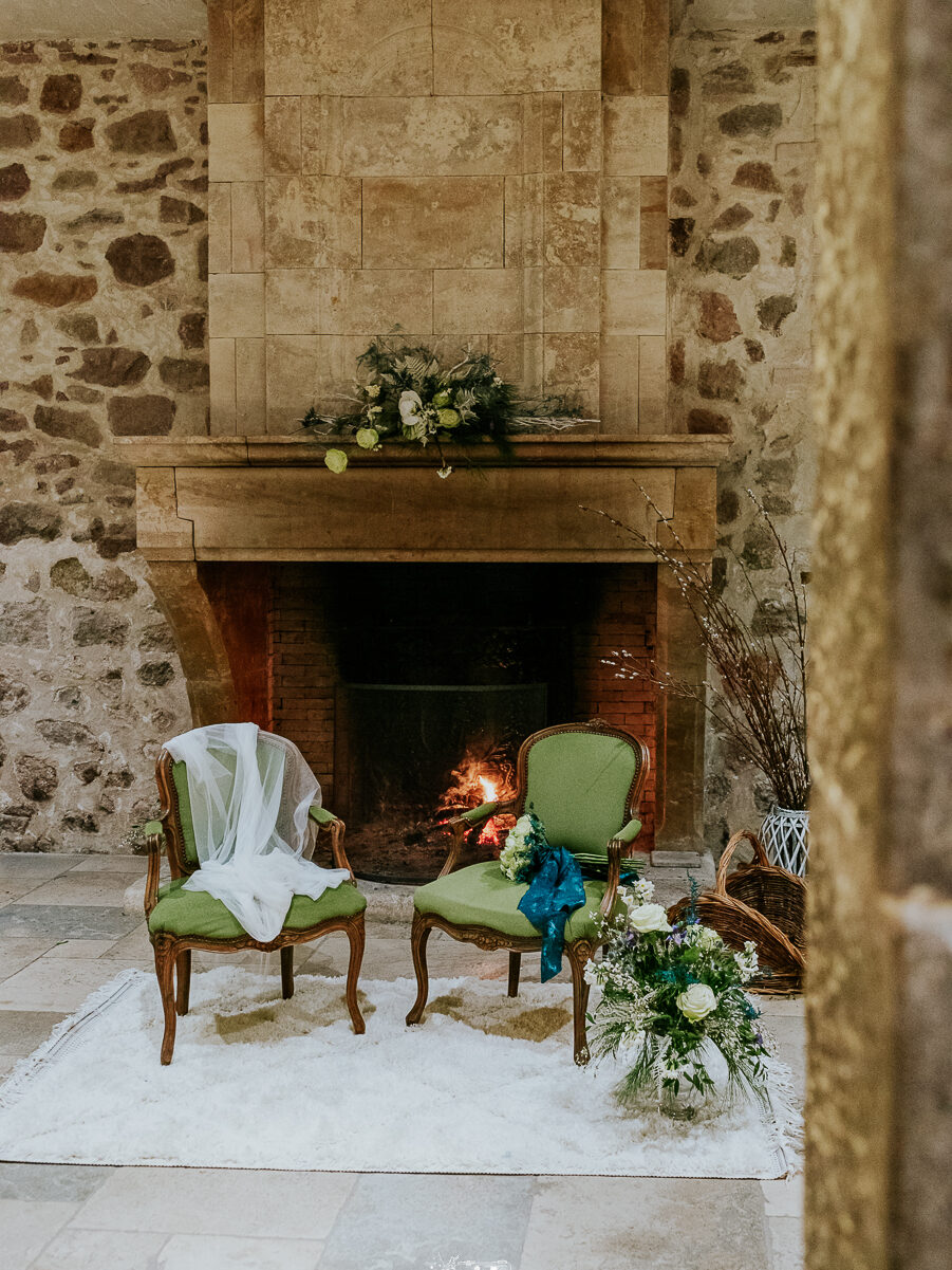 Décoration lieu de réception mariage