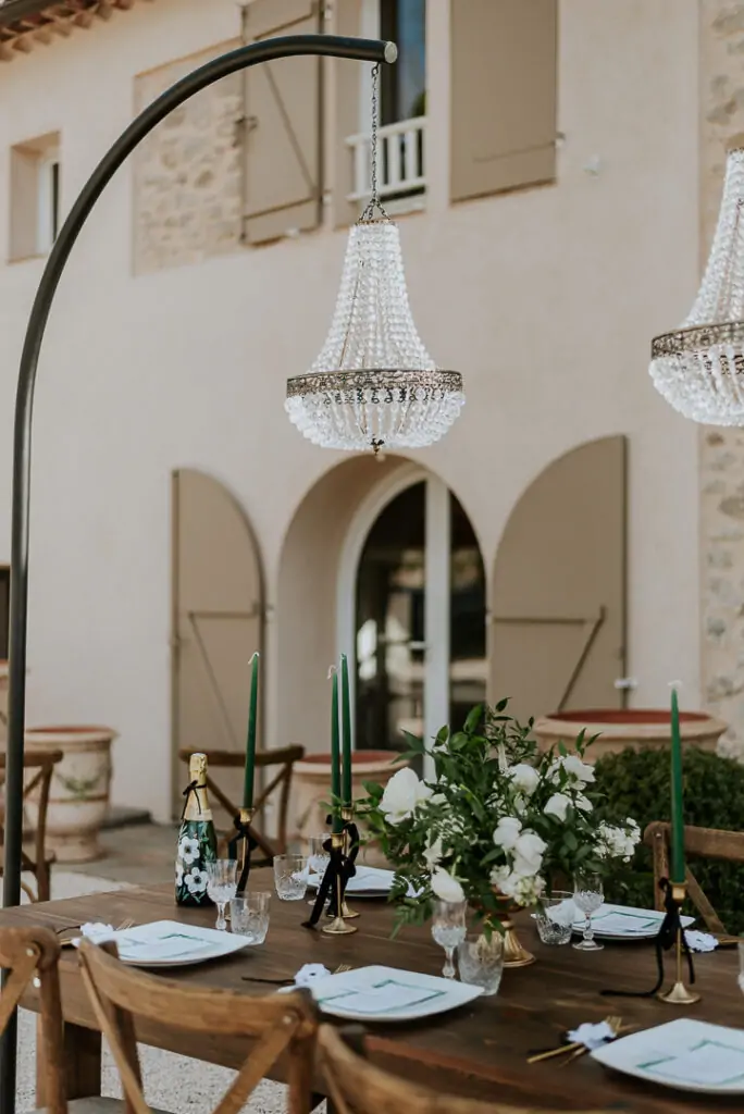 Mariage d'hiver intimiste