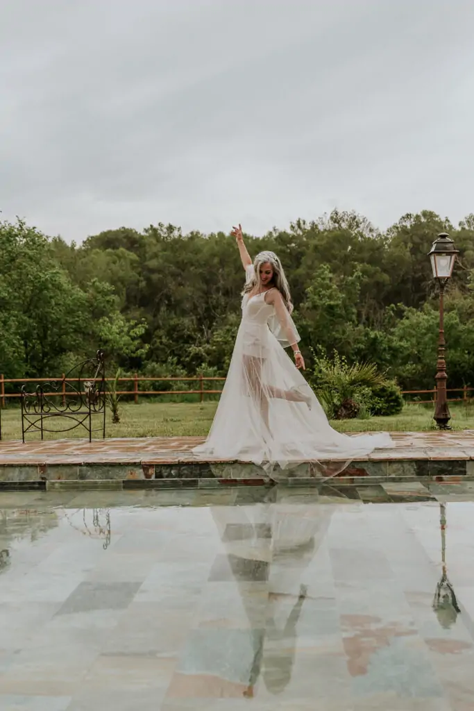 Mariage sous la pluie