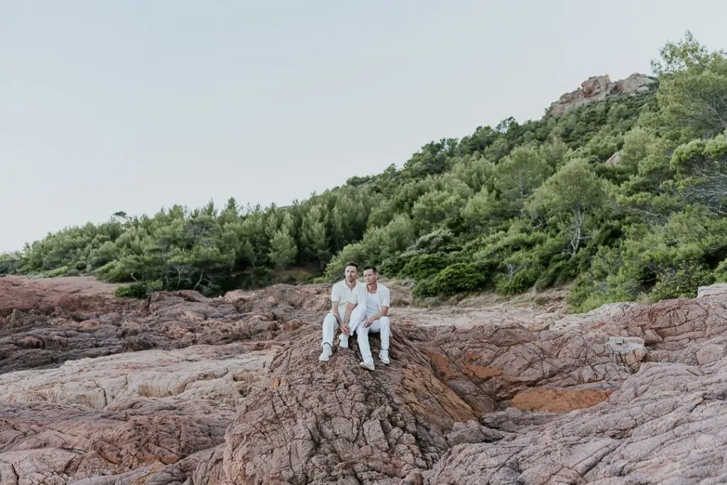 Photo de couple à St Raphaël