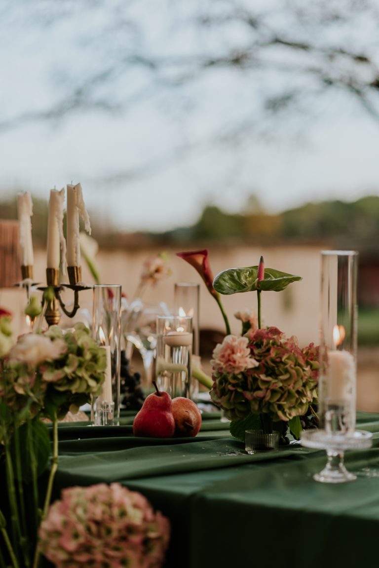 Mariage automnal intimiste