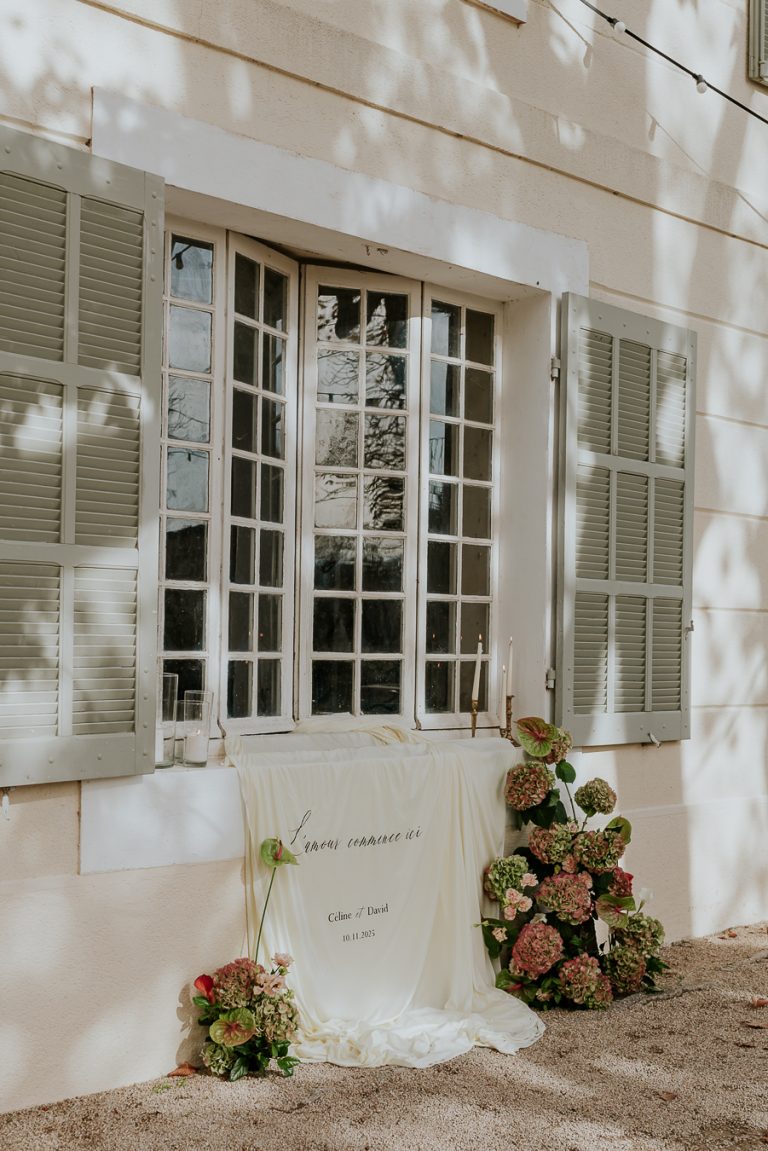 Mariage automnal en Provence
